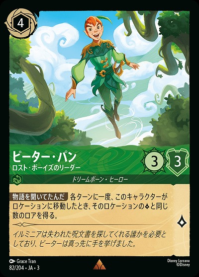 ピーター・パン 【ITI/82/204R】